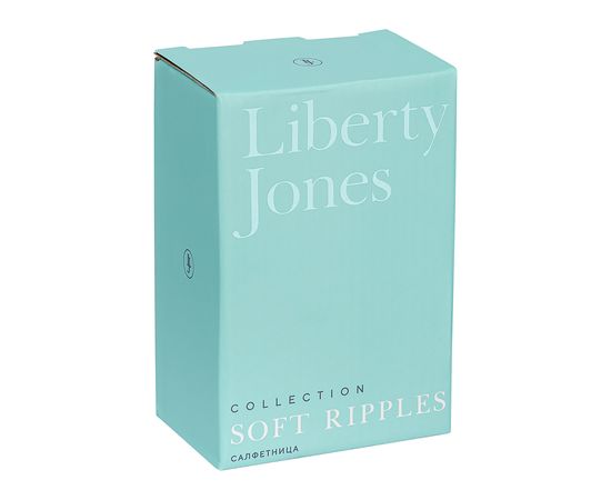 Салфетница Soft Ripples, Dual Glazing, 13х8,8 см, Liberty Jones, фото , изображение 3