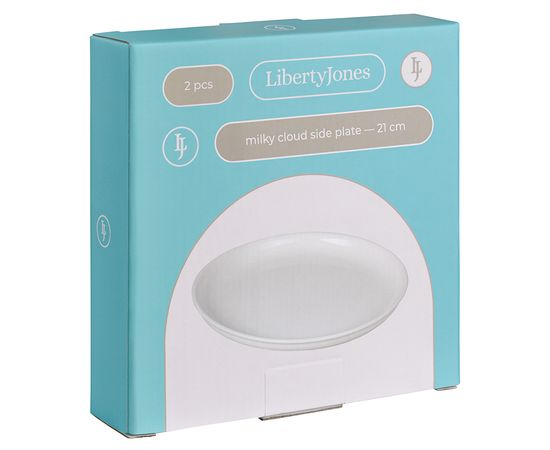 Набор тарелок Milky Cloud, d 21 см, 2 шт., Liberty Jones, фото , изображение 13
