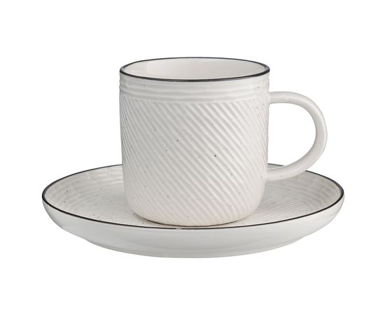 Набор чайных пар Contour, 250 мл, 2 шт., Liberty Jones, фото , изображение 5