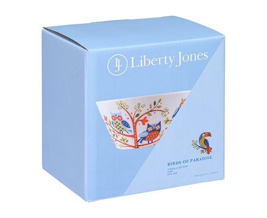 Набор чаш Owl из коллекции Birds of Paradise в подарочной упаковке, 450 мл, 2 шт., Liberty Jones, фото , изображение 9