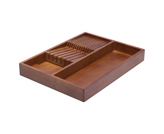 Органайзер для столовых приборов с держателем для ножей Bambox, 30х38 см, Liberty Jones, фото 