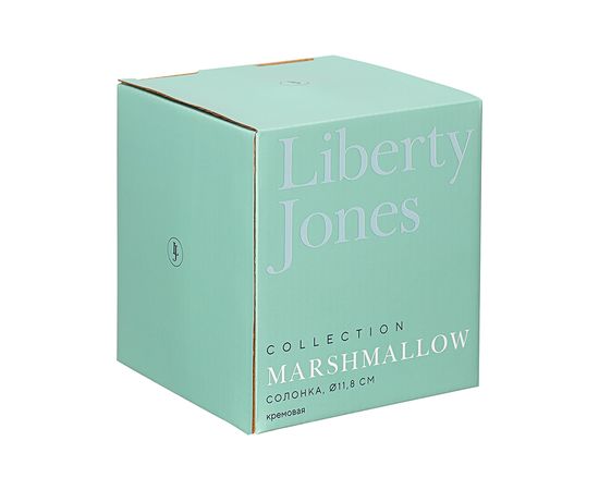 Солонка Marshmallow, d 11,8 см, кремовая, Liberty Jones, фото , изображение 10