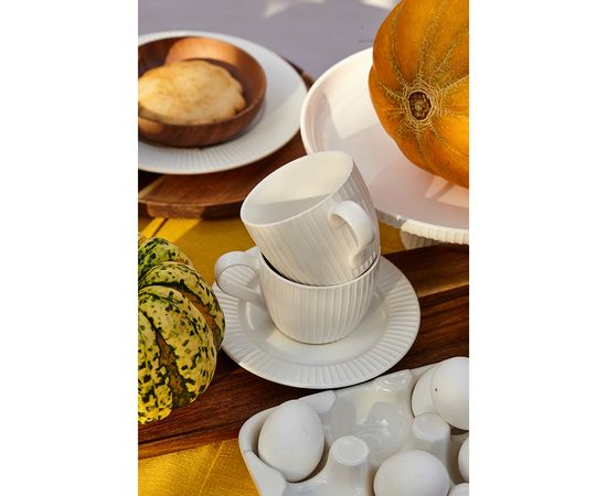 Набор чайных пар Soft Ripples, Dual Glazing, 250 мл, 2 шт., Liberty Jones, фото , изображение 5