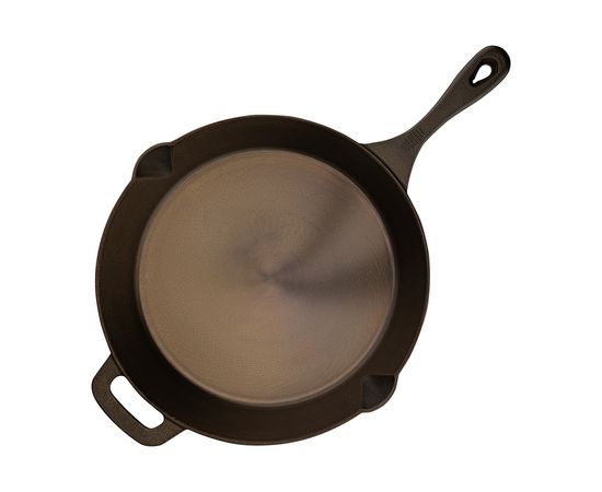 Сковорода чугунная Brasen с масляной полировкой, d 30 см, Liberty Jones, фото , изображение 7