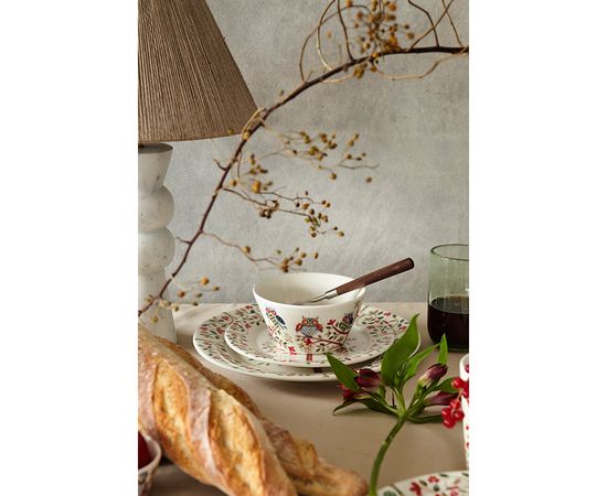 Набор тарелок Owl из коллекции Birds of Paradise в подарочной упаковке, d 21 см, 2 шт., Liberty Jones, фото , изображение 3