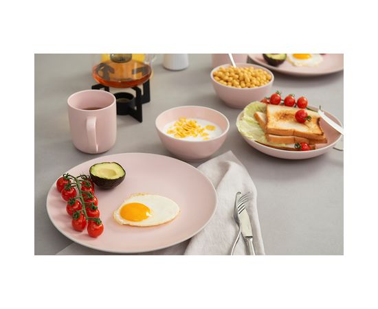 Набор тарелок для пасты Simplicity, d 20 см, розовые, 2 шт., Liberty Jones, фото , изображение 5