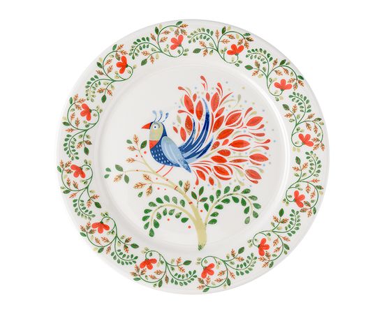 Тарелка Fantail Bird из коллекции Birds of Paradise, d 21 см, Liberty Jones, фото 