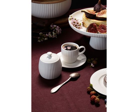 Набор чашек с блюдцами Soft Ripples, Dual Glazing, 125 мл, 2 шт., Liberty Jones, фото , изображение 5