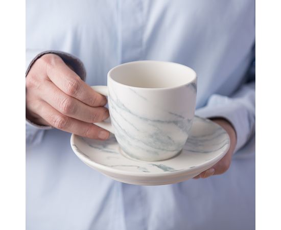 Набор чайных пар Marble, 250 мл, 2 шт., Liberty Jones, фото , изображение 2