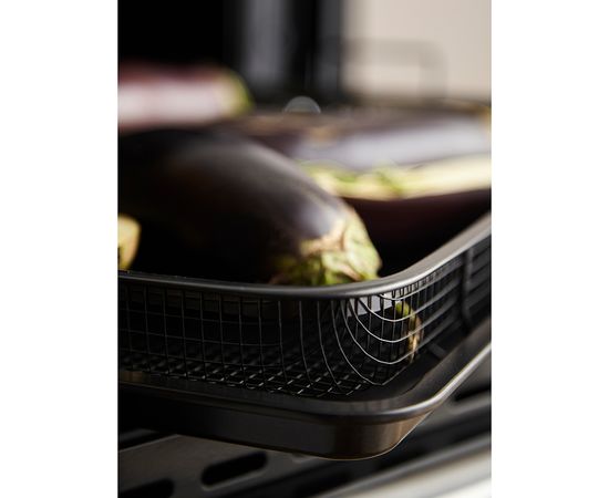 Противень для запекания с решеткой-гриль Roast Masters, 36х45 см, черный, Liberty Jones, фото , изображение 5