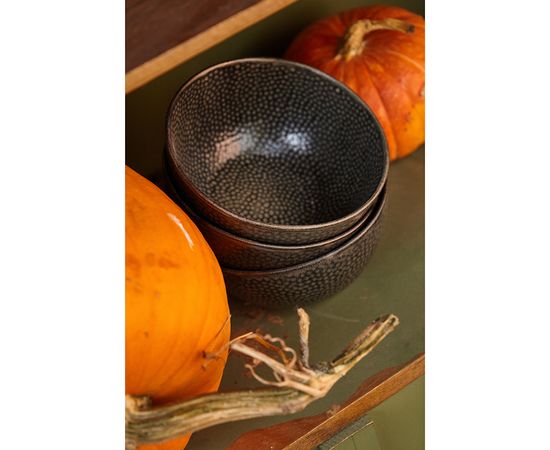 Набор чаш Dots, 800 мл, черные, 2 шт., Liberty Jones, фото , изображение 8