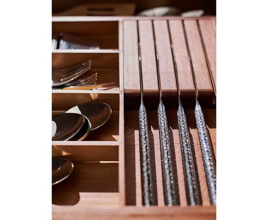 Органайзер для столовых приборов с держателем для ножей Bambox, 30х38 см, Liberty Jones, фото , изображение 6