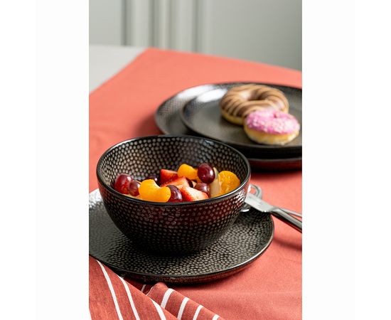 Набор чаш Dots, 800 мл, черные, 2 шт., Liberty Jones, фото , изображение 3