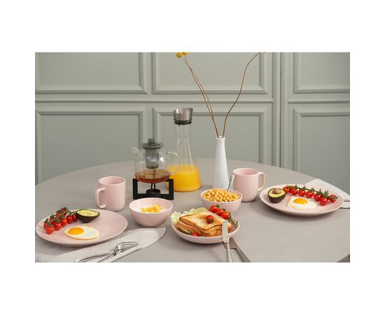 Набор чаш Simplicity, 470 мл, розовые, 2 шт., Liberty Jones, фото , изображение 4