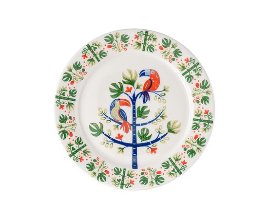 Набор тарелок Toucan из коллекции Birds of Paradise в подарочной упаковке, d 18 см, 2 шт., Liberty Jones, фото , изображение 5