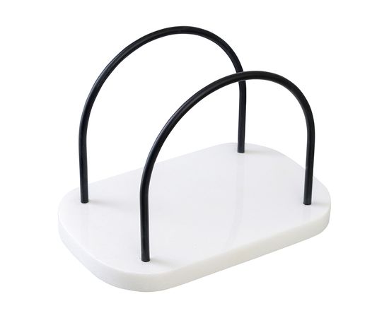 Салфетница Marm, белый мрамор, Liberty Jones, фото , изображение 5