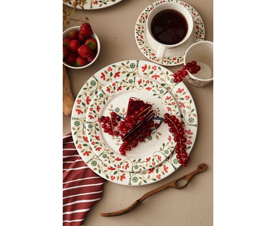 Набор тарелок Owl из коллекции Birds of Paradise в подарочной упаковке, d 18 см, 2 шт., Liberty Jones, фото , изображение 3