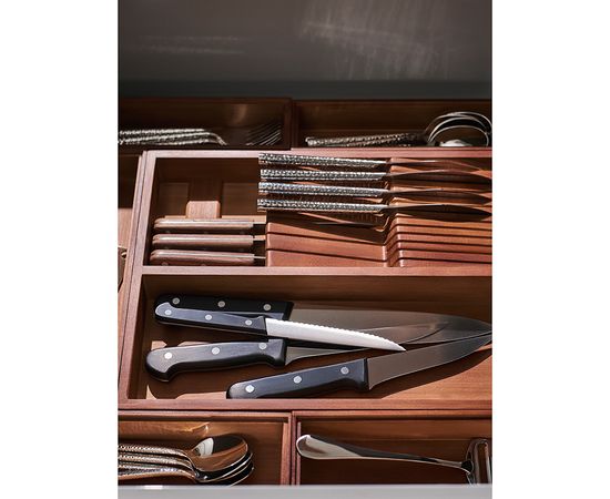 Органайзер для столовых приборов с держателем для ножей Bambox, 30х38 см, Liberty Jones, фото , изображение 3