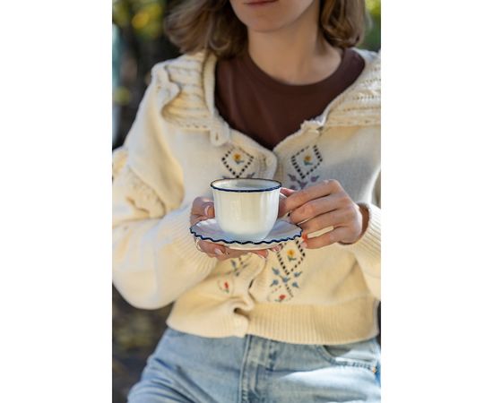 Набор чайных пар Santorini, 220 мл, 2 шт., Liberty Jones, фото , изображение 2