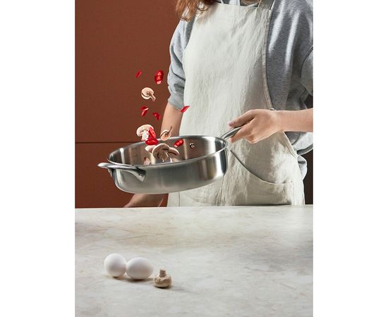 Сотейник с крышкой 3Ply Etalon, d 26 см, Liberty Jones, фото , изображение 5