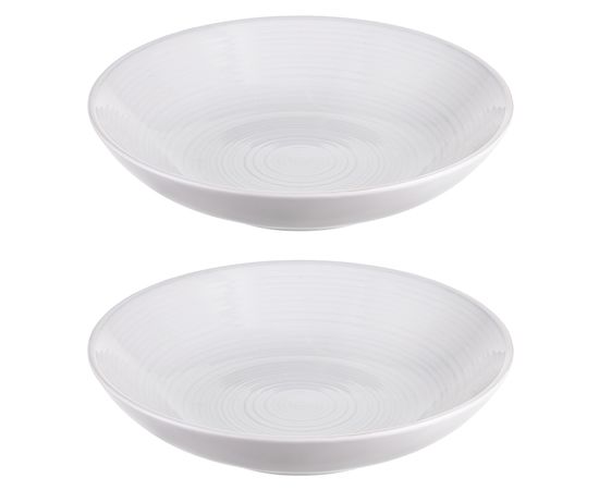 Набор тарелок для пасты In The Village, d 21,5 см, белые, 2 шт., Liberty Jones, фото 