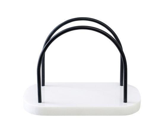 Салфетница Marm, белый мрамор, Liberty Jones, фото , изображение 3