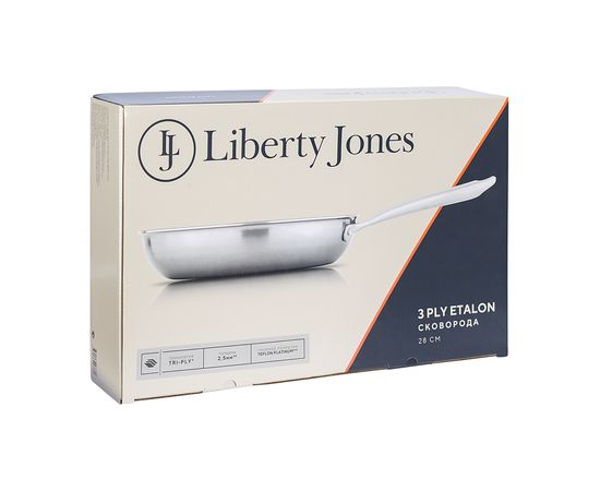 Сковорода 3Ply Etalon, d 28 см, Liberty Jones, фото , изображение 11