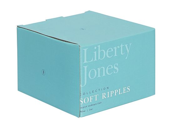 Набор чайных пар Soft Ripples, Dual Glazing, 250 мл, 2 шт., Liberty Jones, фото , изображение 10