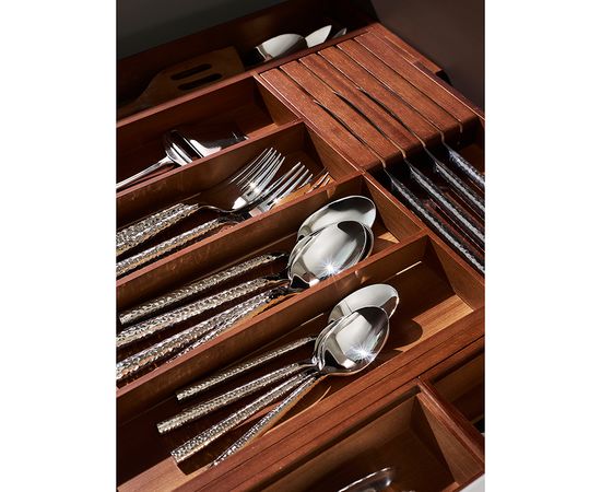 Органайзер для столовых приборов с держателем для ножей раздвижной Bambox, 32,5х43 см, Liberty Jones, фото , изображение 7