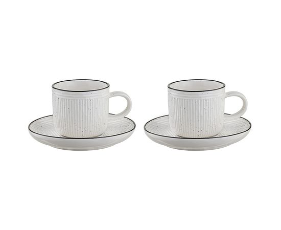 Набор чайных пар Contour, 125 мл, 2 шт., Liberty Jones, фото 