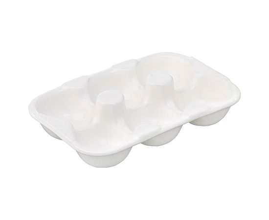 Подставка для яиц Simplicity, 18,6х12,4 см, белая, Liberty Jones, фото , изображение 5