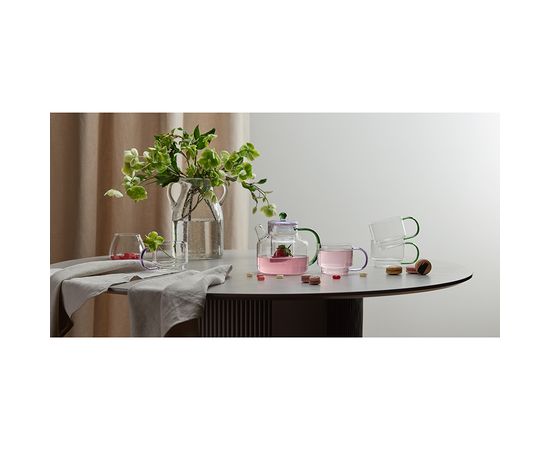 Чайник заварочный Orb, 1,2 л, фиолетовый/зеленый, Liberty Jones, фото , изображение 2