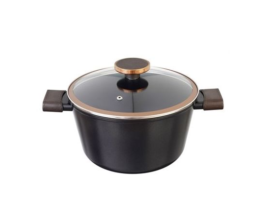 Кастрюля со стеклянной крышкой для индукционных плит Noblesse 4,8 л, 24 см, Neoflam, фото 