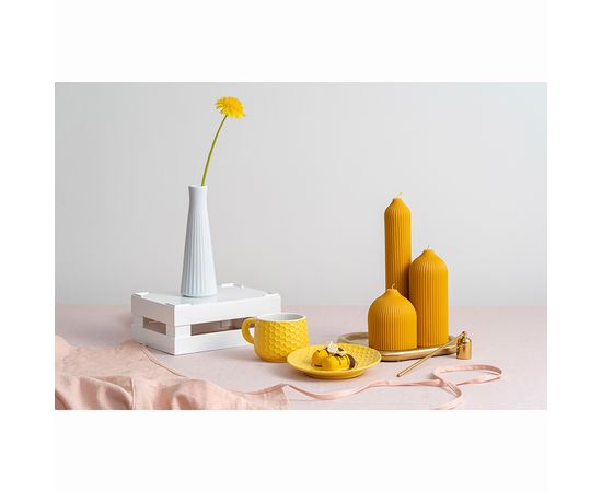 Чайная пара Marshmallow, 300 мл, лимонная, Liberty Jones, фото , изображение 2