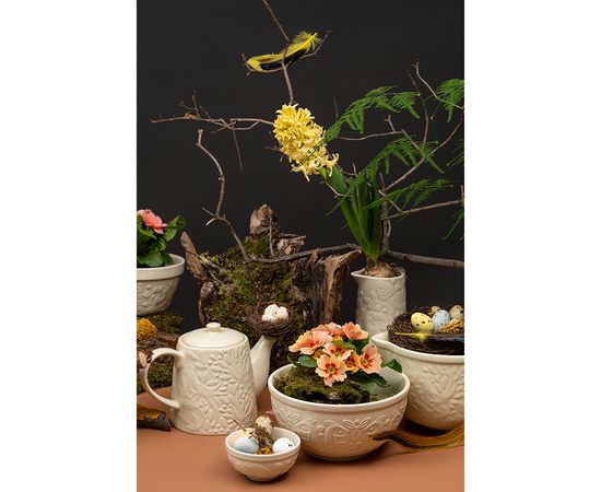 Чайник заварочный Birds of Paradise, 1 л, кремовый, Liberty Jones, фото , изображение 4