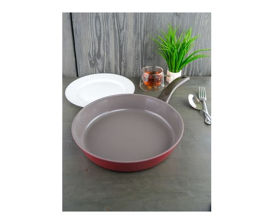 Сковорода для индукционных плит De Chef Bordo 28 см, Neoflam, фото , изображение 3