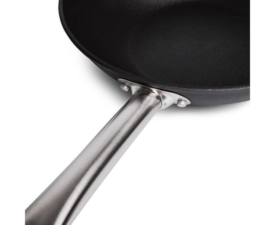 Сковорода Вок Chef Line 30*7,5 см, облегченный чугун с антипригарным покрытием, P.L. Proff Cuisine, фото , изображение 6