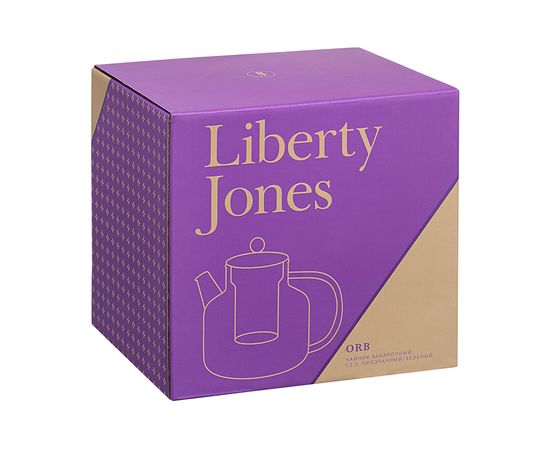 Чайник заварочный Orb, 1,2 л, желтый/зеленый, Liberty Jones, фото , изображение 7