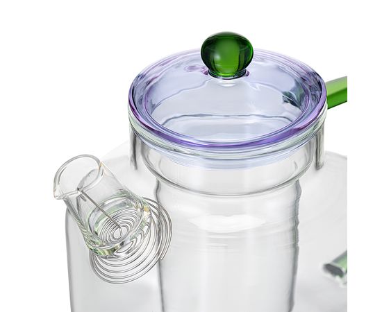 Чайник заварочный Orb, 1,2 л, фиолетовый/зеленый, Liberty Jones, фото , изображение 7