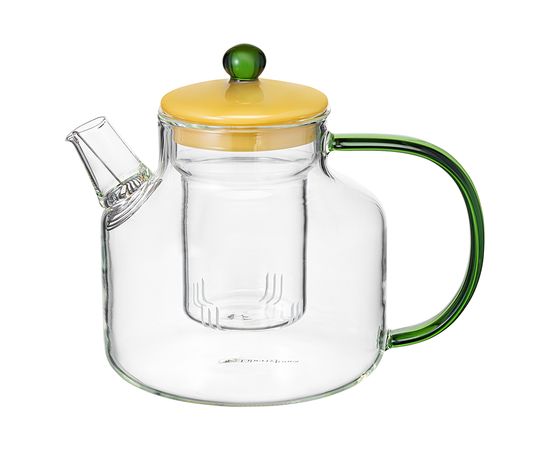Чайник заварочный Orb, 1,2 л, желтый/зеленый, Liberty Jones, фото 