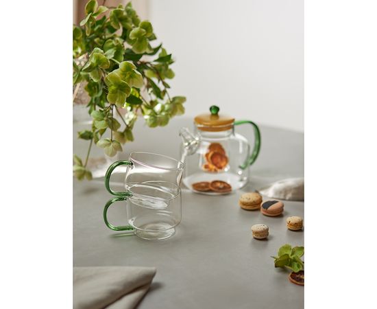 Чайник заварочный Orb, 1,2 л, желтый/зеленый, Liberty Jones, фото , изображение 2