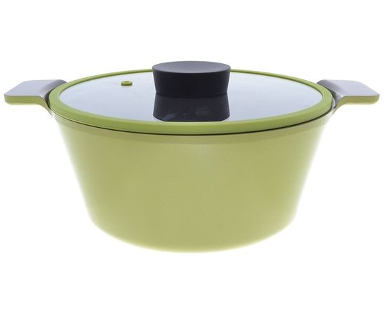 Кастрюля с крышкой для индукционных плит Vulcan 3,7 л, 24 см, Neoflam, фото 