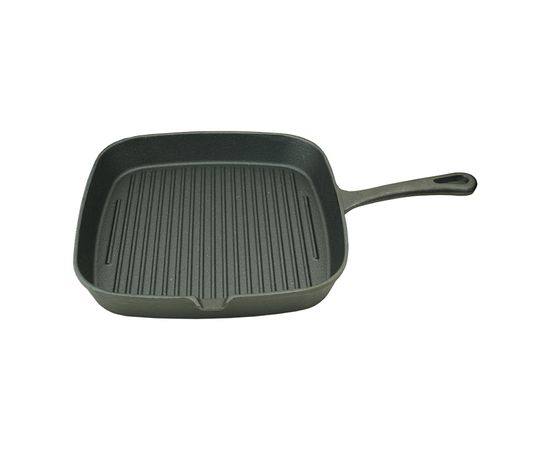 Сковорода-гриль чугунная d=24*24 cм, P.L. Proff Cuisine, фото 