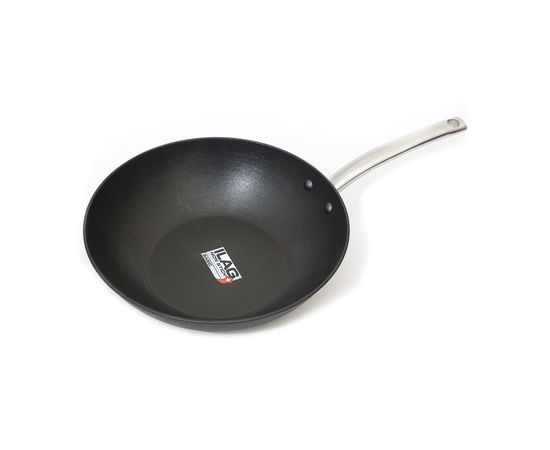 Сковорода чугунная Вок 30*7,5 см, P.L. Proff Cuisine, фото 