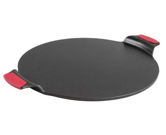 Блюдо для выпечки пиццы с силиконовыми прихватами 38 см, материал: чугун, BW15PPA1, BAKEWARE, LODGE, США, фото 