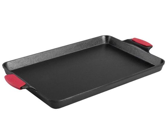Противень с силиконовыми прихватами, размер: 27 х 40 см, материал: чугун, BW15BPA1, BAKEWARE, LODGE, США, фото 