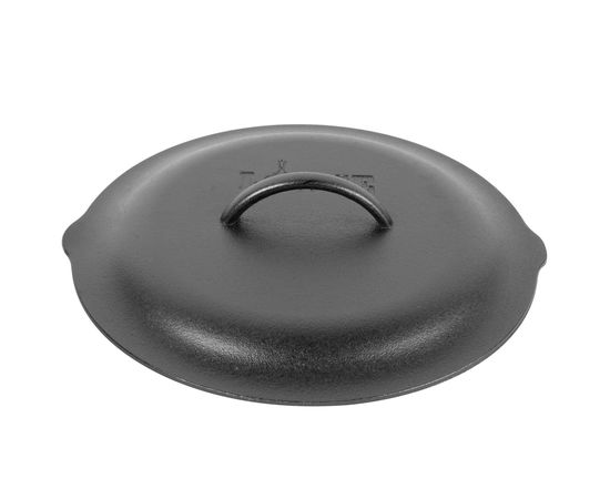 Казан с проволочной рукояткой, 30 см, 6 л, черный, чугун, Lodge, фото , изображение 6