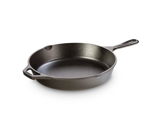 Сковорода чугунная круглая 26 см, L8SKWLDR, "Олень" серия Wildlife, LODGE, США, фото , изображение 2