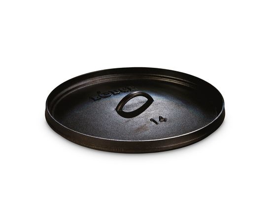 Казан, 36 см, 9.4 л, черный, чугун, Lodge, фото , изображение 2