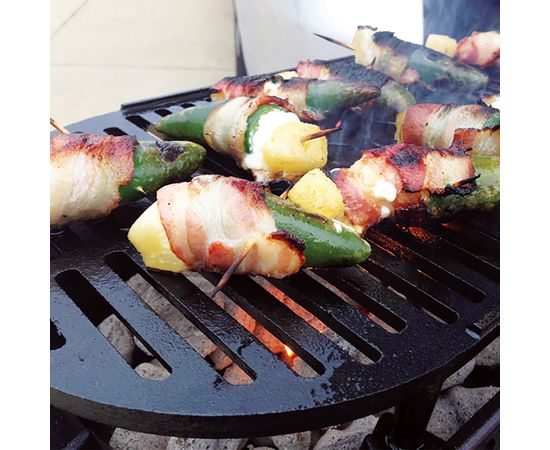 Жаровня - гриль, размер: 48 х 26 см, материал: чугун, L410, LODGE, США, фото , изображение 7